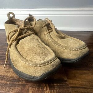Merrell Tan Suede Men's Jungle Shag British Camel Suede lace Up Shoes Size 8.5M